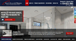 Desktop Screenshot of giantglassandmirror.com